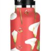 Bouteille isotherme WDdZzyy 590 ml sans BPA motif lys rouge