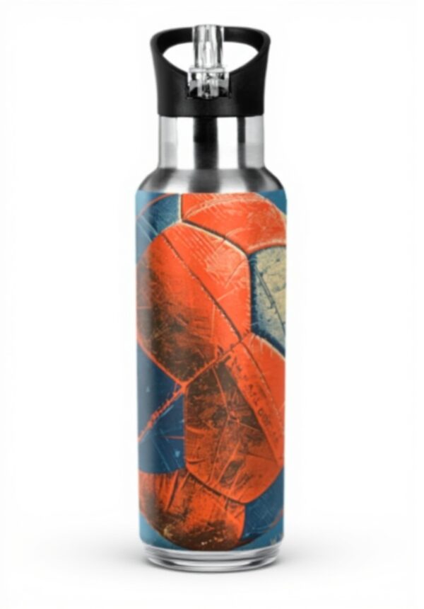 Bouteille deau réutilisable KLL double paroi paille 1000ml