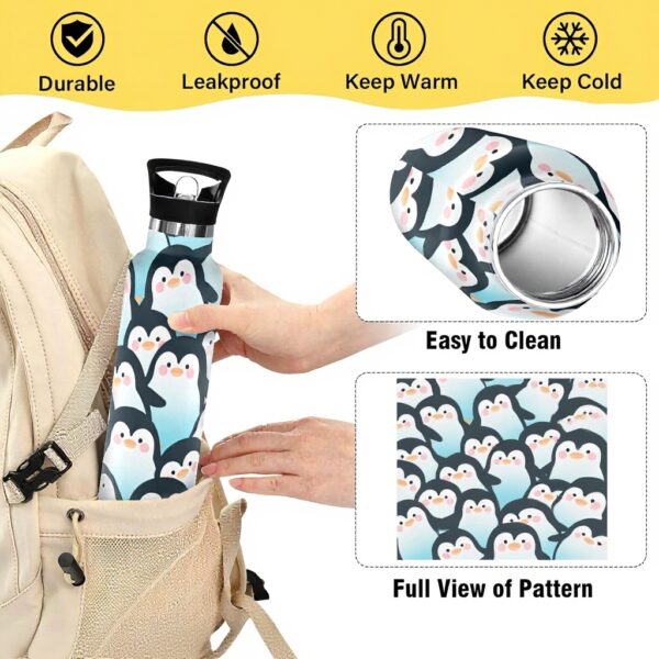 Bouteille isotherme WDdZzyy 591 ml pingouin sport voyage