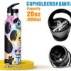 Bouteille isotherme sans BPA Voucong couvercle anti-fuite