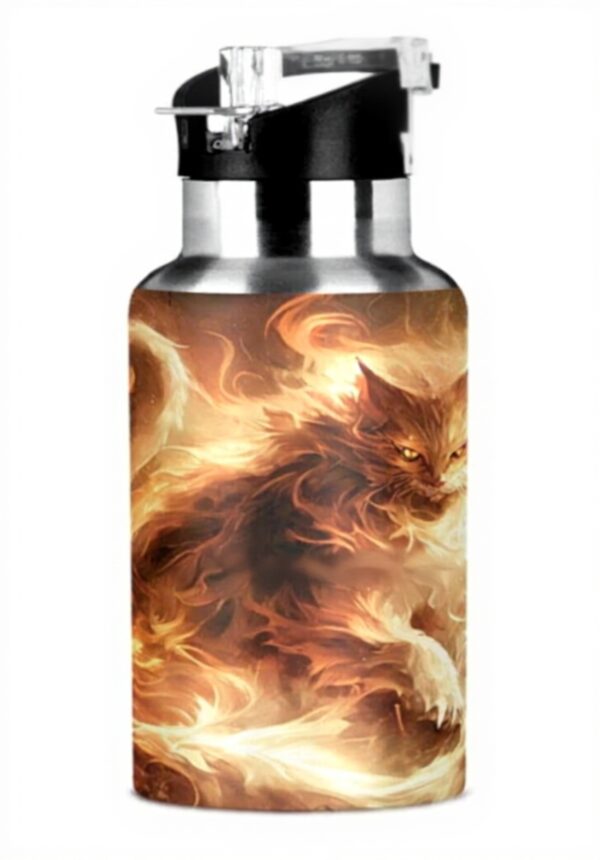 Bouteille isotherme KLL Chat Giclee 1000ml isolation sous