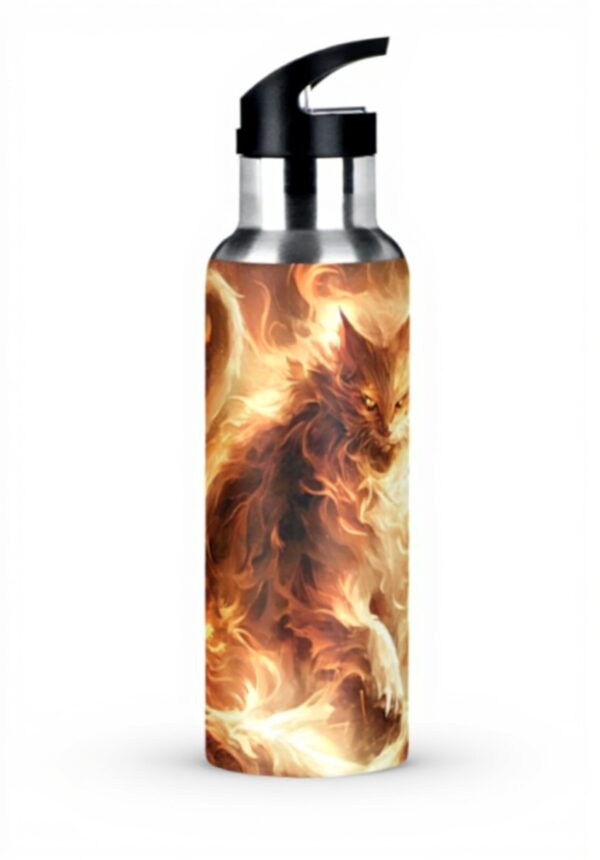 Bouteille isotherme KLL Chat Giclee 1000ml isolation sous