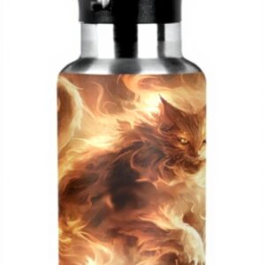 Bouteille isotherme KLL Chat Giclee 1000ml isolation sous