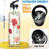 Bouteille isotherme enfants WDdZzyy 591ml sans BPA paille-1
