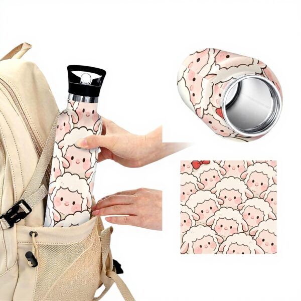 Bouteille isotherme WDdZzyy mouton blanc sans BPA sport