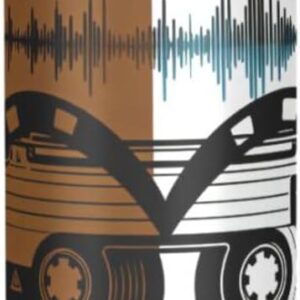 Bouteille isotherme Rhythm Tape Haert 591ml sport voyage-0