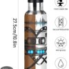 Bouteille isotherme Rhythm Tape Haert 591ml sport voyage-8
