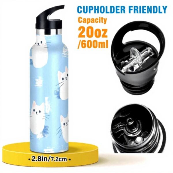 Gourde enfant anti-fuite siphylline isolation double paroi