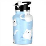 Gourde enfant anti-fuite siphylline isolation double paroi