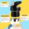 Bouteille isotherme siphylline 600ml isolation double paroi-2