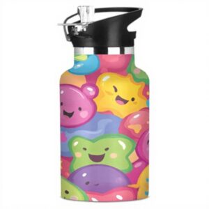 Bouteille isotherme siphylline acier inoxydable couvercle