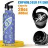 Bouteille isotherme enfant siphylline anti-fuite motifs