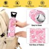 Bouteille deau siphylline enfants cœur rose isotherme sans