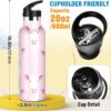 Bidon vélo siphylline vache isotherme double paroi sans BPA-1
