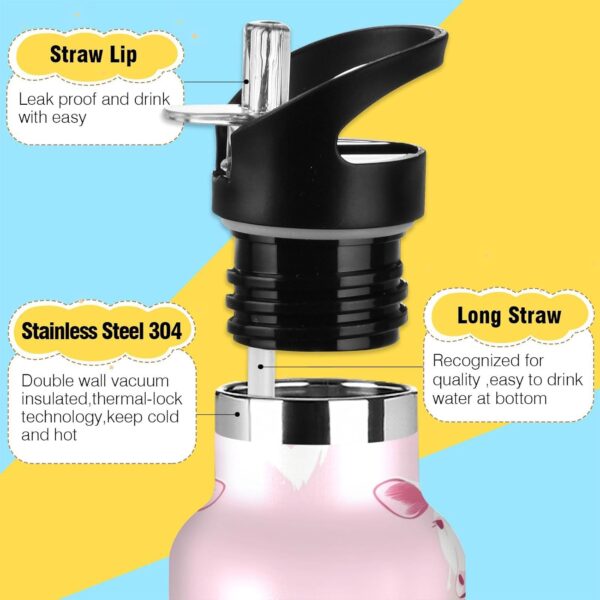 Bidon vélo siphylline vache isotherme double paroi sans BPA-2