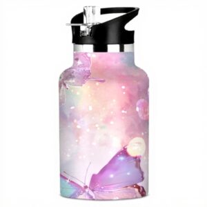 Bidons siphylline Bouteille eau isotherme papillons sport