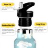 Siphylline Giraffe Monkey Water Bottle BPA Free Leakproof