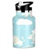 Siphylline Giraffe Monkey Water Bottle BPA Free Leakproof