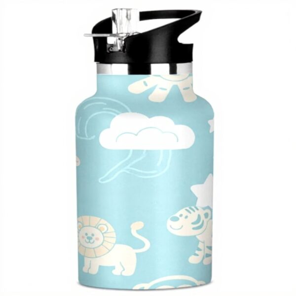 Siphylline Giraffe Monkey Water Bottle BPA Free Leakproof