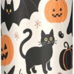 Siphylline bouteille isotherme Chat Noir Halloween école-0