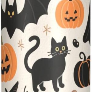 Siphylline bouteille isotherme Chat Noir Halloween école-0