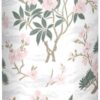 Bouteille isotherme siphylline Fleur Rose Montagne Blanche-0