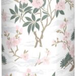 Bouteille isotherme siphylline Fleur Rose Montagne Blanche-0