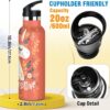Bouteille isotherme Stay Positive Licorns Siphylline 600ml-1