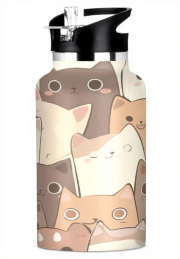 Bouteille enfant Amooorous isotherme paille école sport