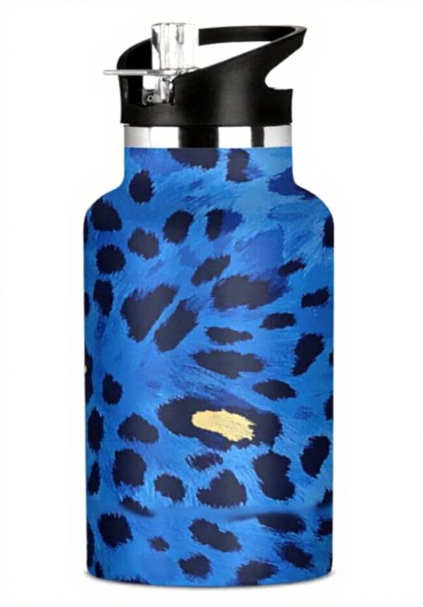 Blue Leopard Bouteille d'eau isotherme Amooorous 600ml sport