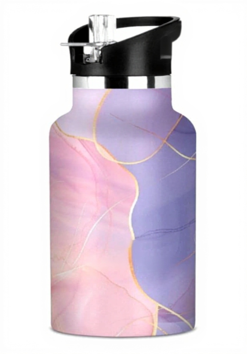 Bouteille isotherme Amooorous en situation d'utilisation sportive