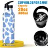 Bouteille isotherme 591 ml Voucong paille couvercle enfants