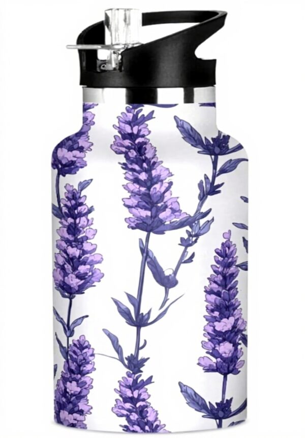 Bouteille isotherme sport Linqin violet lavande anti-fuite