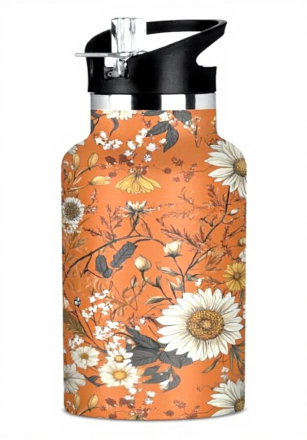Bouteille d'eau isotherme double paroi Linqin, 590ml, sans