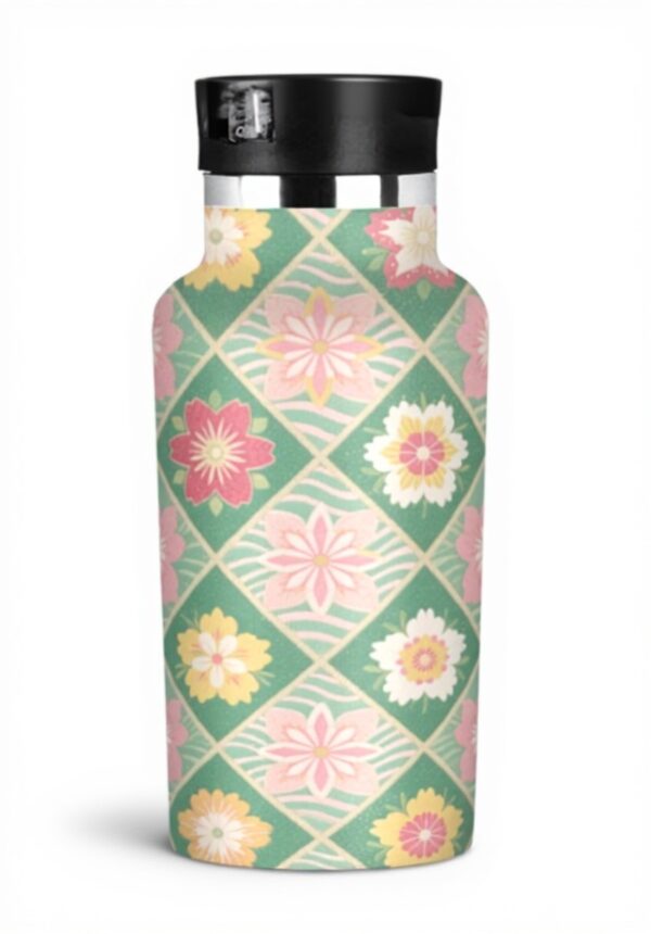 Bouteille isotherme Amooorous double paroi sans BPA sport