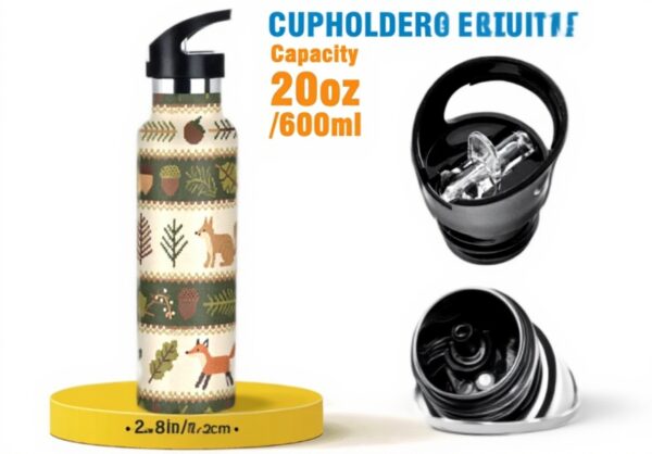 Gourde isotherme Miaozhen sans BPA isolation double paroi