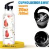 Bouteille isotherme Funny Birds Linqin acier inoxydable