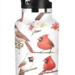 Bouteille isotherme Funny Birds Linqin acier inoxydable