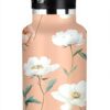 Bouteille isotherme Nature Pivoines Pêche 600ml double paroi