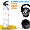 Bouteille isotherme Linqin anti-fuite double paroi poignée