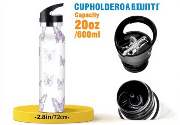 Bouteille isotherme Linqin anti-fuite double paroi poignée