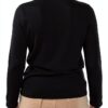 Pull col montant Emme Marella viscose noir femme-2