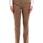 Pantalon Emme Marella Beige Polyester Femme Modèle-0
