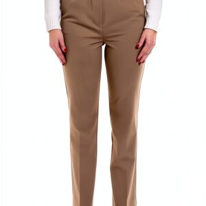 Pantalon Emme Marella Beige Polyester Femme Modèle-0