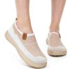 Chaussures femme Generisch baskets course cuir confortables-4