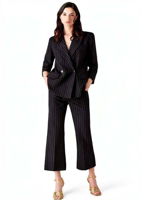Pantalon femme Emme Marella noir polyester modele-1