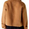 Manteau femme Emme Marella beige polyester modele-3