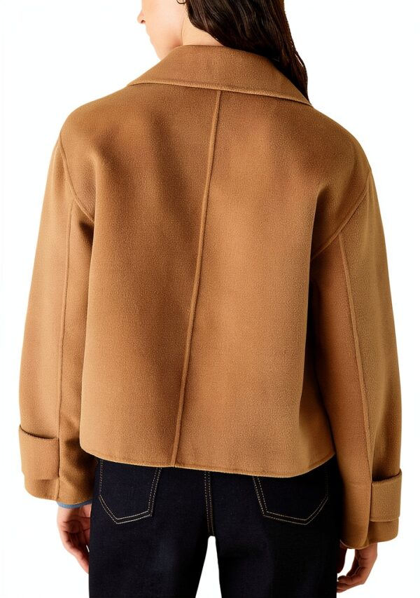 Manteau femme Emme Marella beige polyester modele-3