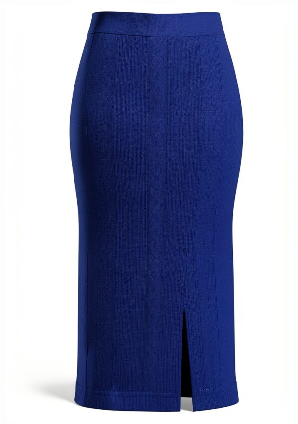 Jupe Emme Marella Viscose Bleu Femme Mode Élégante-0