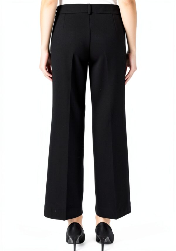 Pantalon Emme Marella Noir Polyester Femme Modèle-2